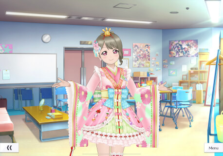 UR Kasumi Nakasu's costume 「Buds, Blossoms, and Girl's Day」
