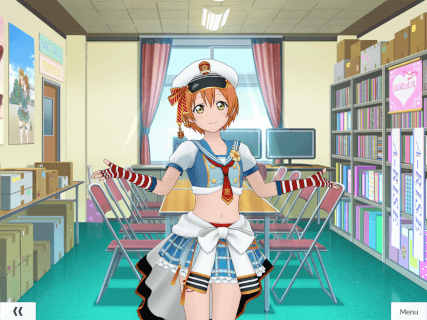 SR Rin Hoshizora's costume 「🎵 HEART to HEART!」