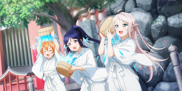 Still - Lanzhu Zhong, Kanan Matsuura and Rin Hoshizora